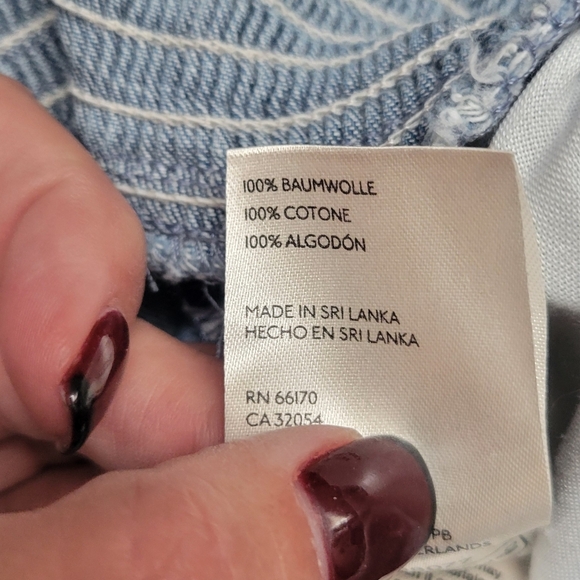 We The Free Lnan Crop Harem Jeans Size L - Picture 7 of 11